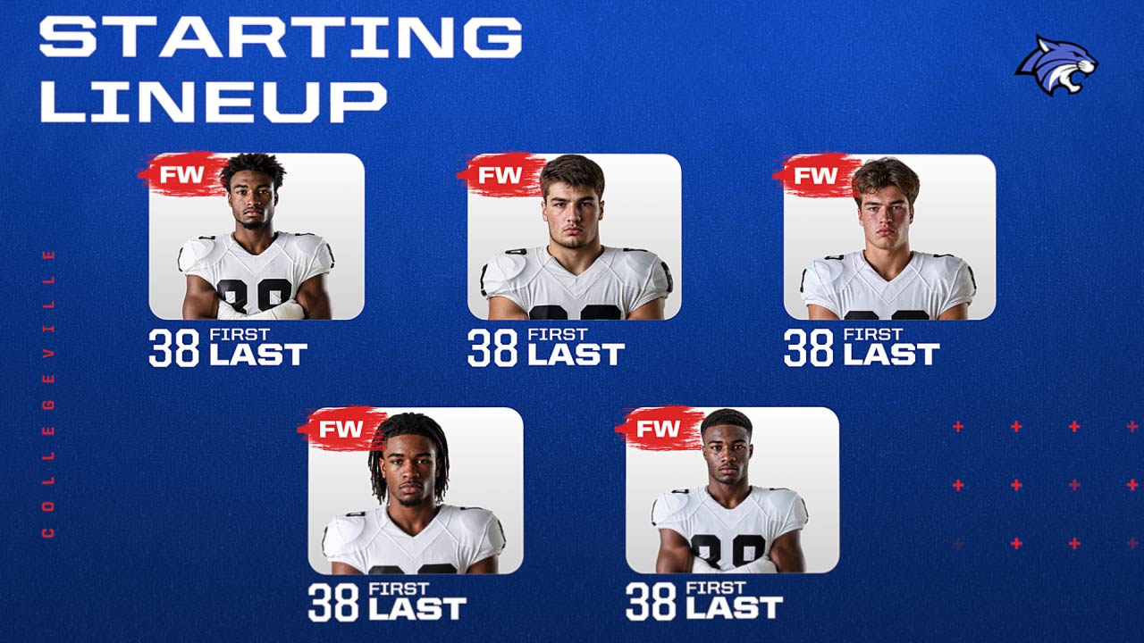 Gameday Lineup